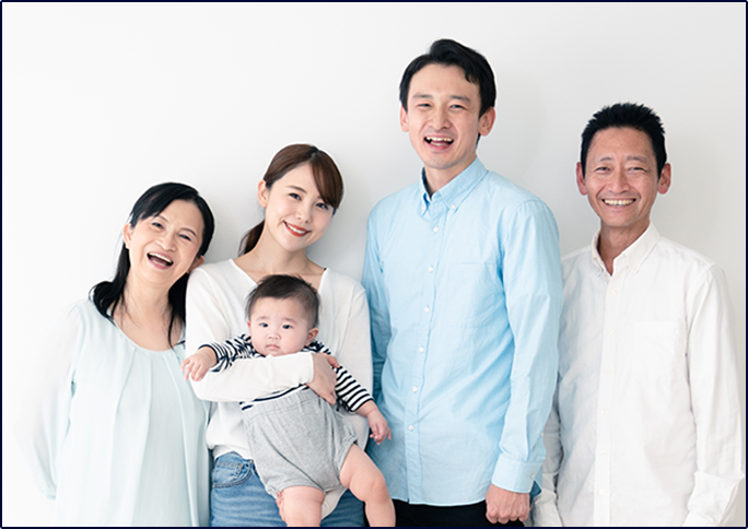 お客様の豊かな人生を見据えた総合サポートを提供いたします！